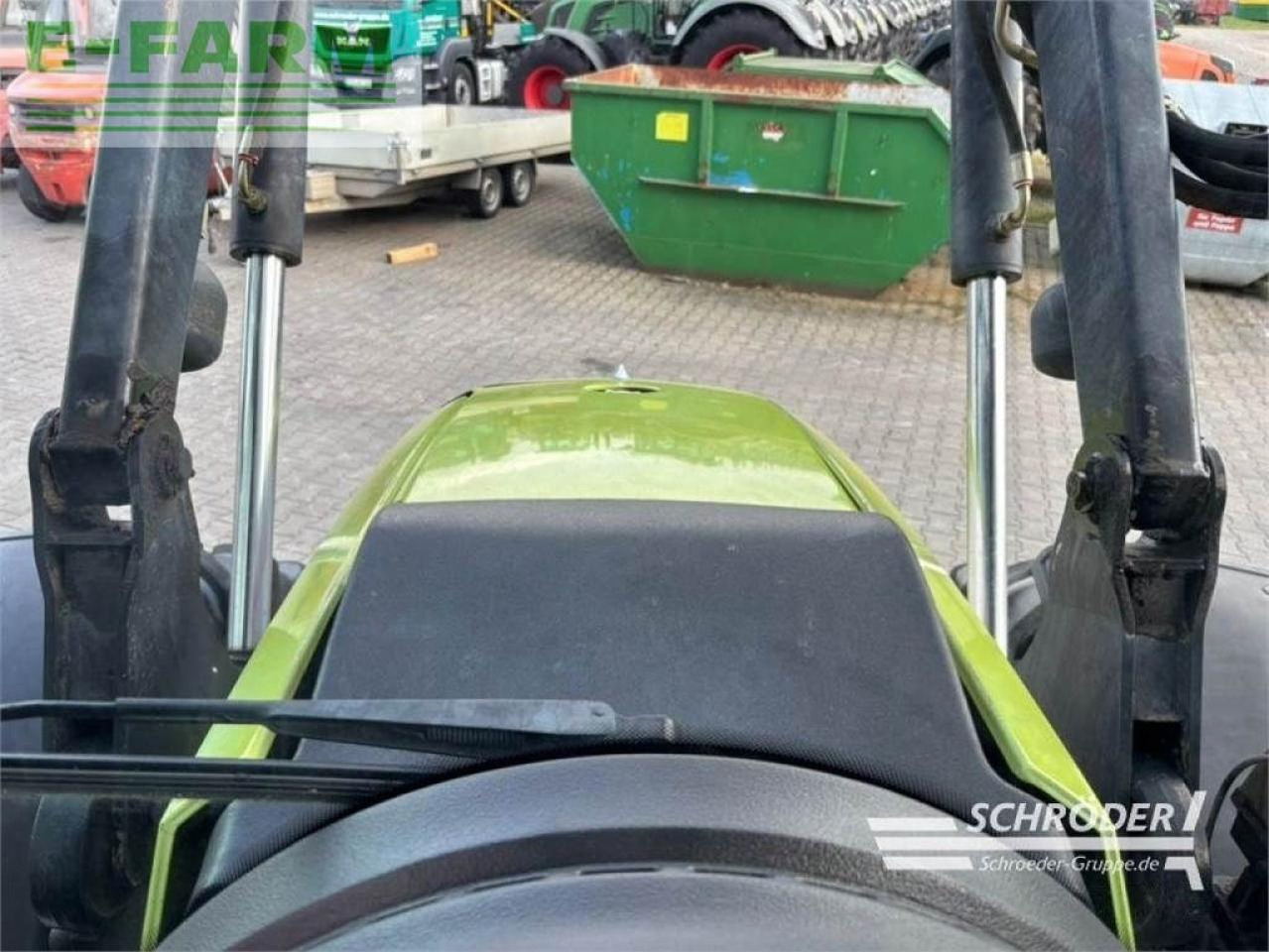 Tracteur agricole CLAAS celtis 456 rx