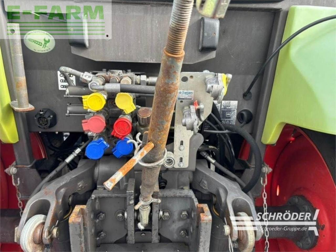 Tracteur agricole CLAAS celtis 456 rx