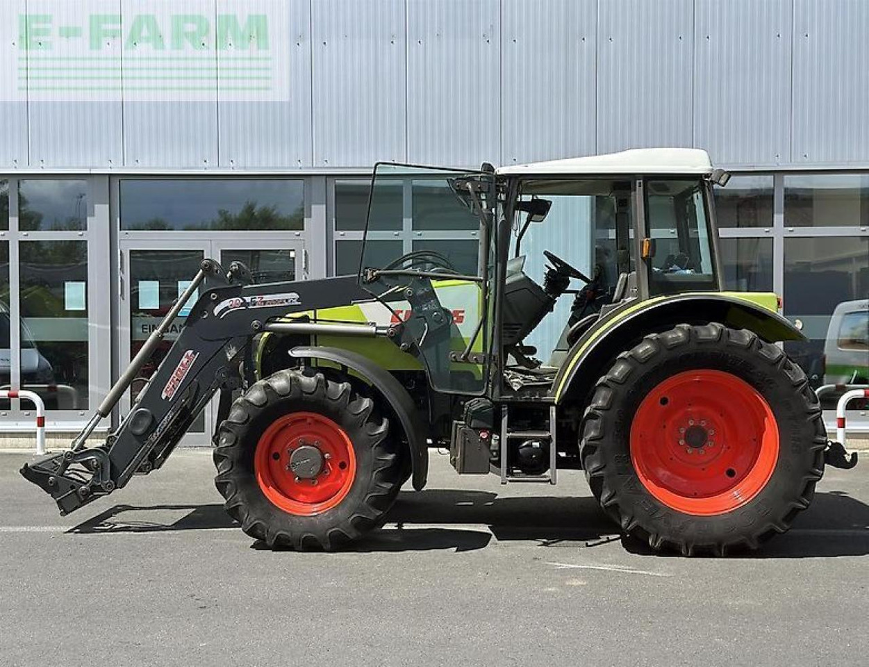 Tracteur agricole CLAAS celtis 456 rx comfort stoll fz 30