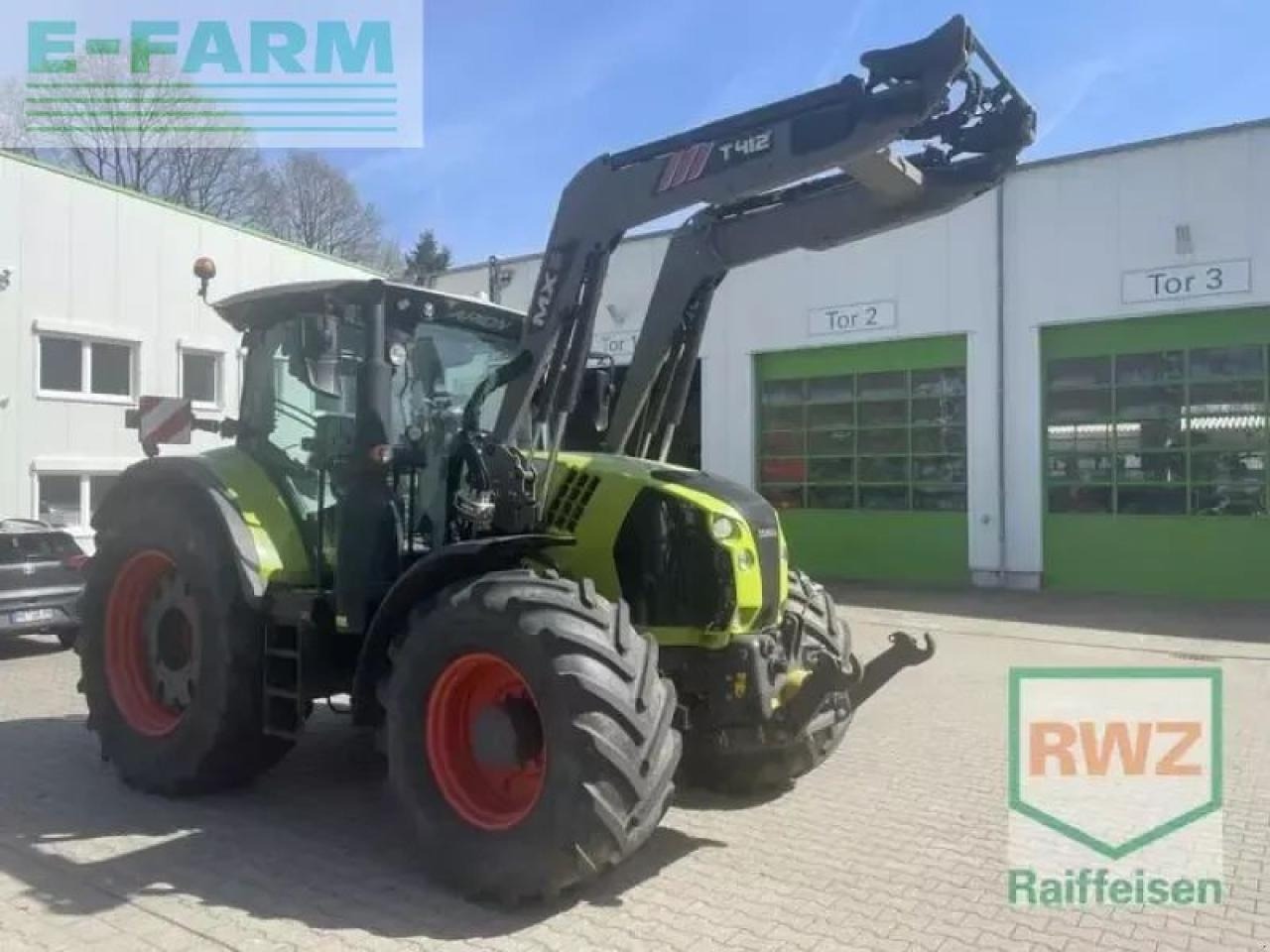 Tracteur agricole CLAAS claas arion 660
