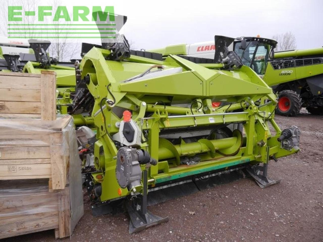 Tracteur agricole CLAAS corio 875 fc conspeed