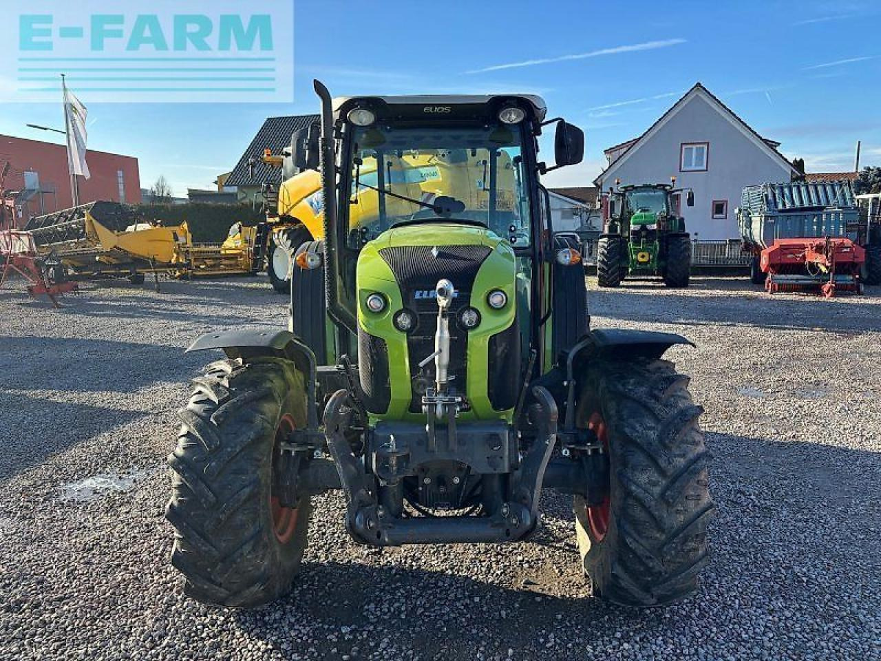 Tracteur agricole CLAAS elios 210