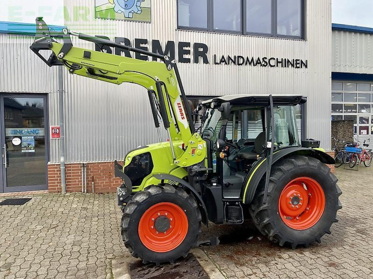 Tracteur agricole CLAAS elios 210, frontlader, frontscheibe ausstellbar