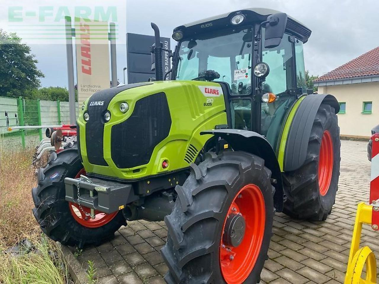 Tracteur agricole CLAAS elios 210 kabine advanced