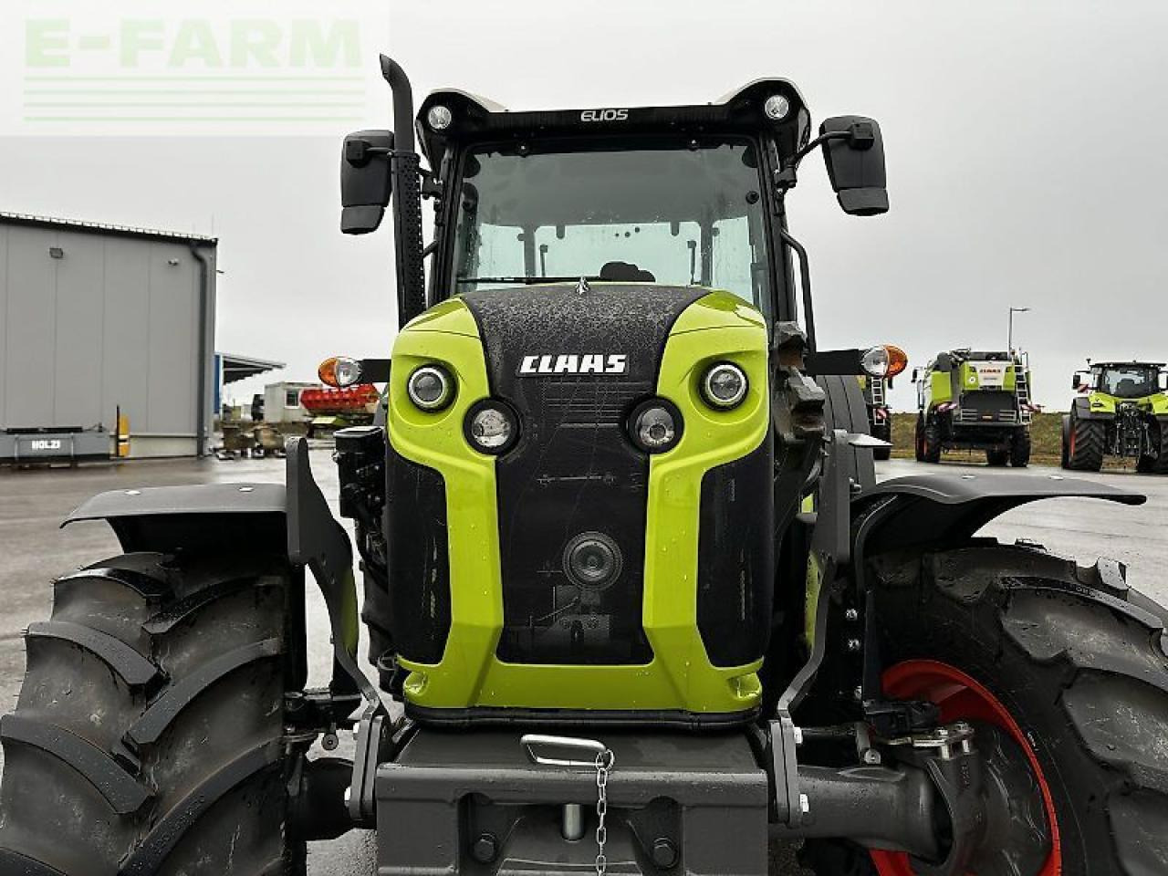 Tracteur agricole CLAAS elios 210 (kabine mit glasdach)