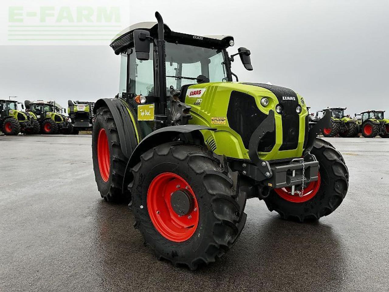 Tracteur agricole CLAAS elios 210 (kabine mit glasdach)