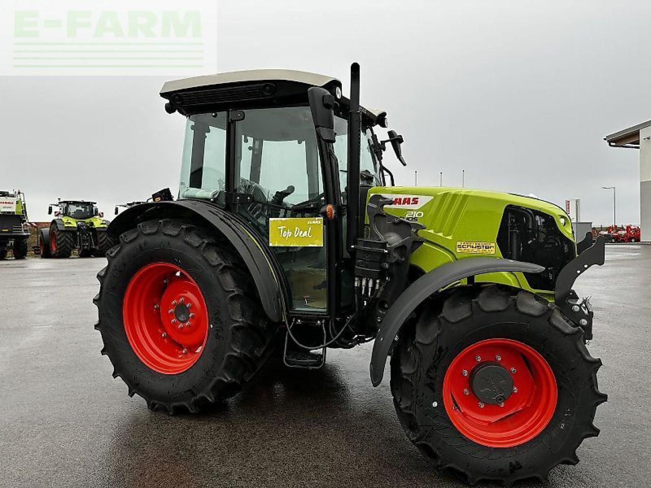 Tracteur agricole CLAAS elios 210 (kabine mit glasdach)