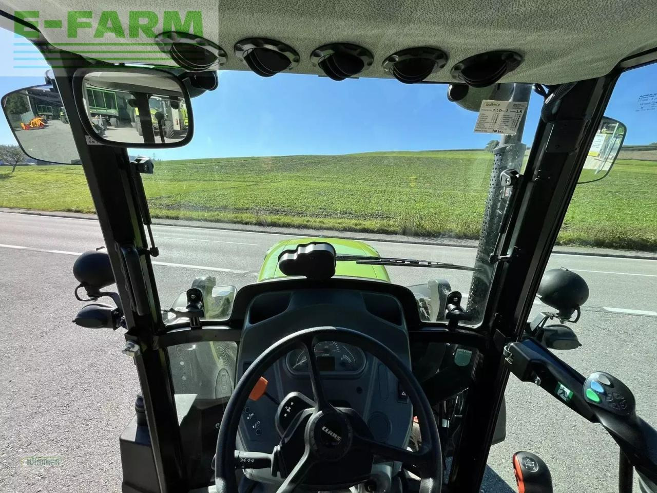 Tracteur agricole CLAAS elios 210 (kabine ohne glasdach)