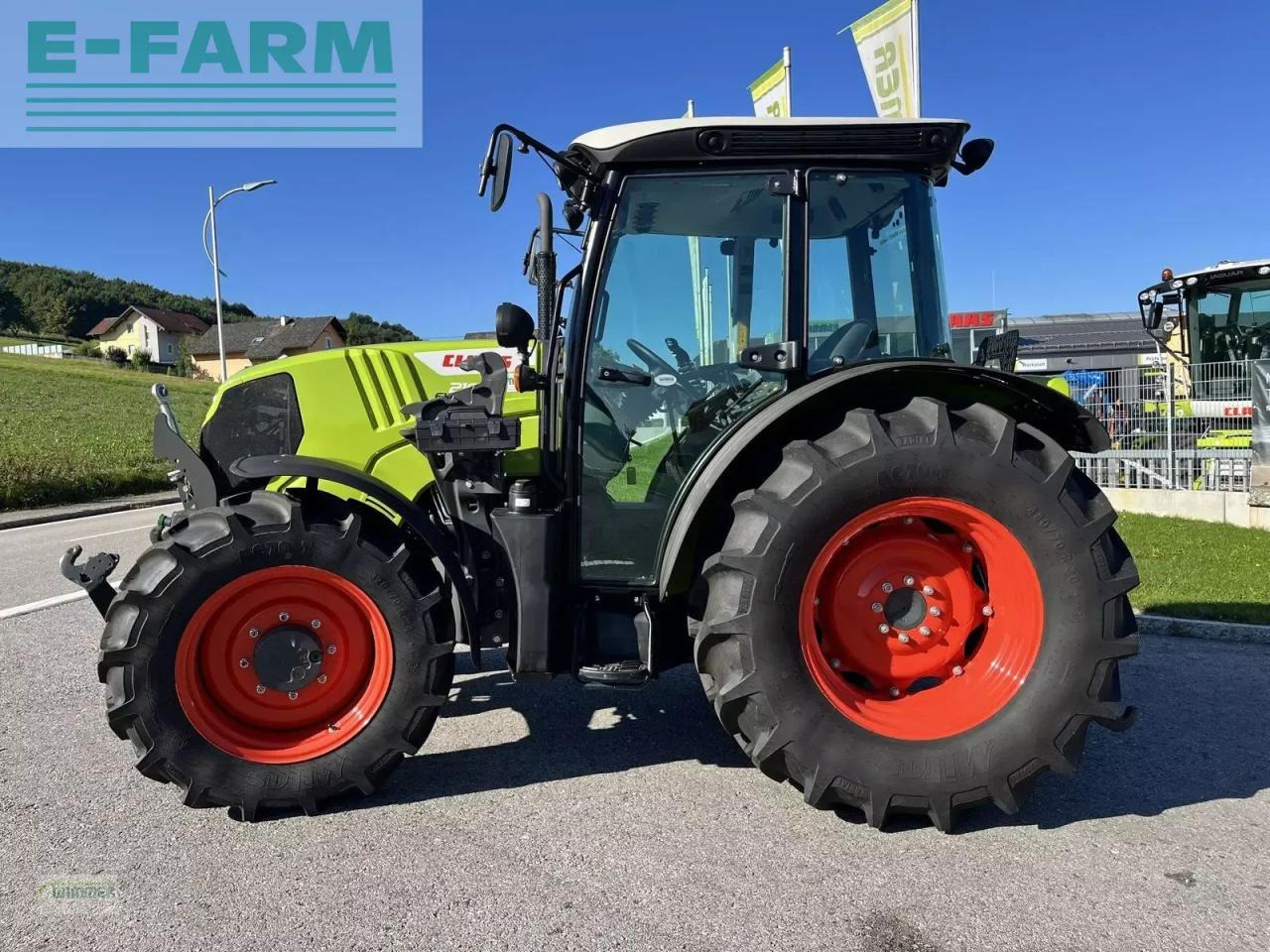 Tracteur agricole CLAAS elios 210 (kabine ohne glasdach)