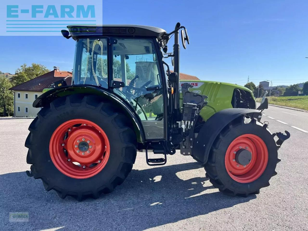Tracteur agricole CLAAS elios 210 (kabine ohne glasdach)