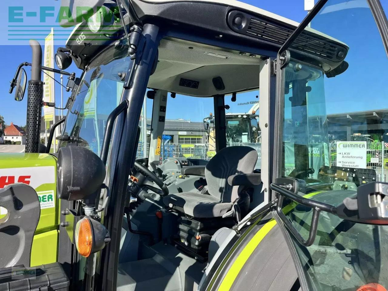 Tracteur agricole CLAAS elios 210 (kabine ohne glasdach)