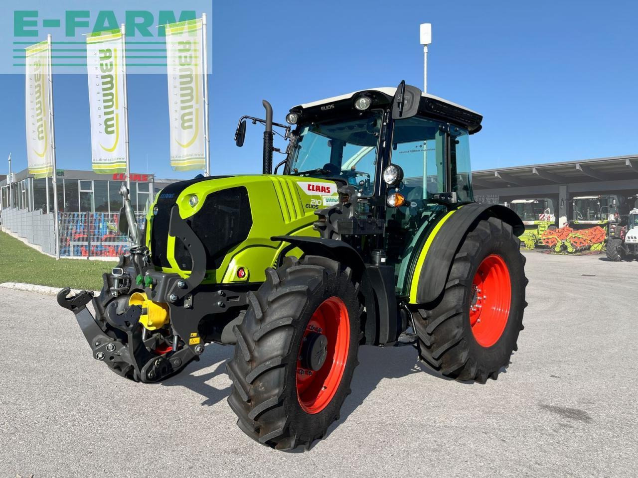 Tracteur agricole CLAAS elios 210 / lastschalt (gebrauchter elios 200)