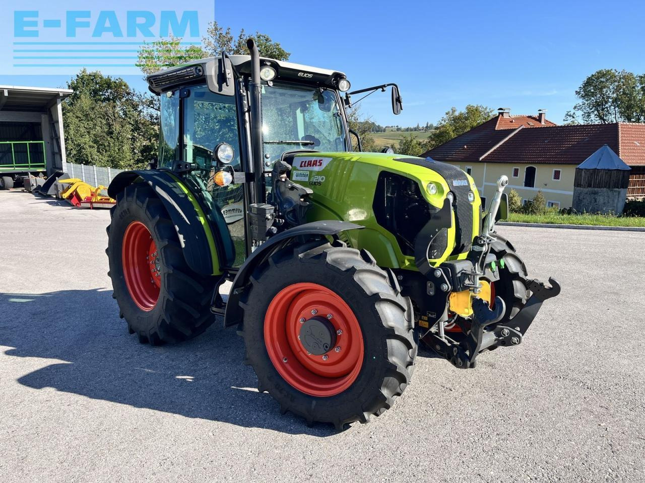 Tracteur agricole CLAAS elios 210 / lastschalt (gebrauchter elios 200)