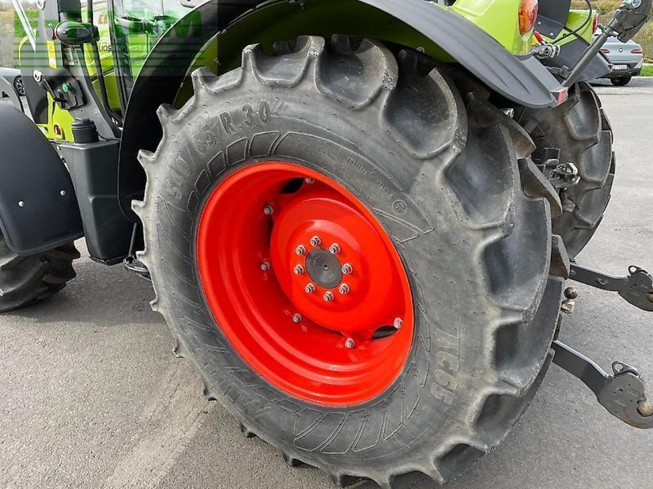 Tracteur agricole CLAAS elios 210 mit frontlader und druckluftbremsanlage