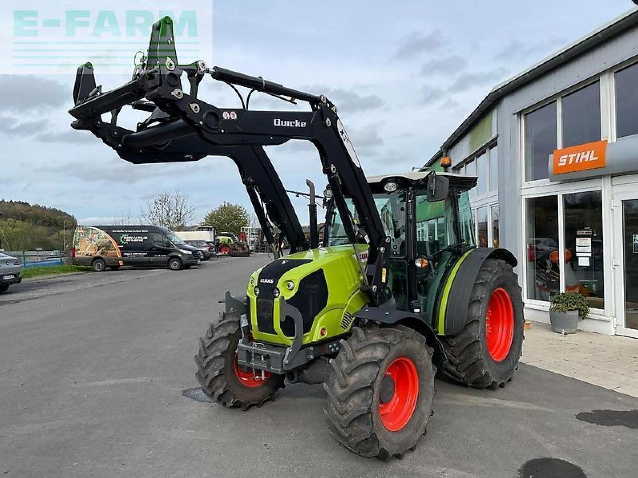 Tracteur agricole CLAAS elios 210 mit frontlader und druckluftbremsanlage