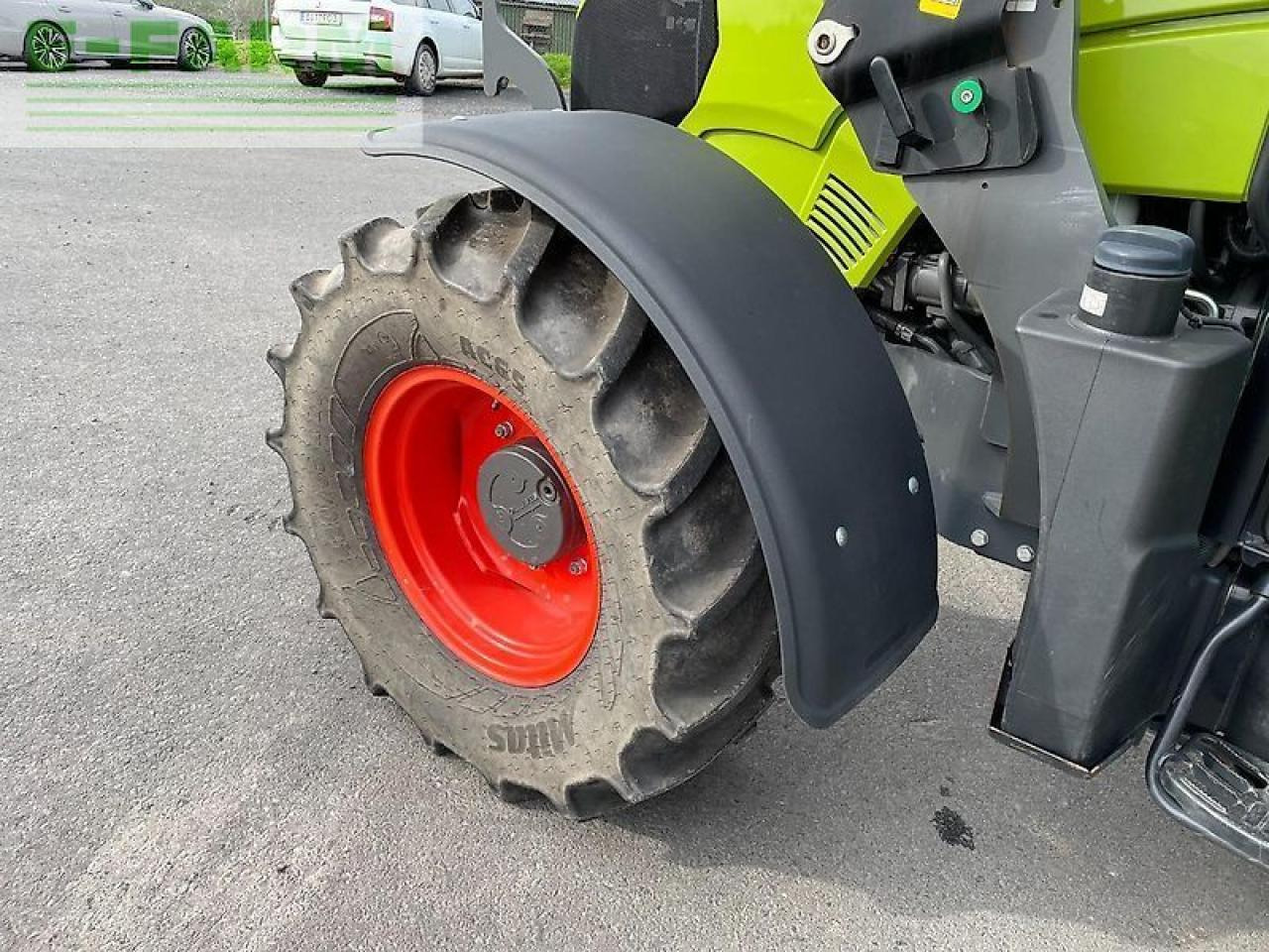 Tracteur agricole CLAAS elios 210 mit frontlader und druckluftbremsanlage