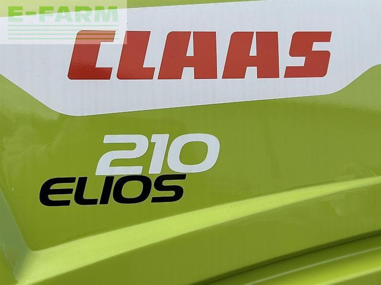Tracteur agricole CLAAS elios 210 plattform