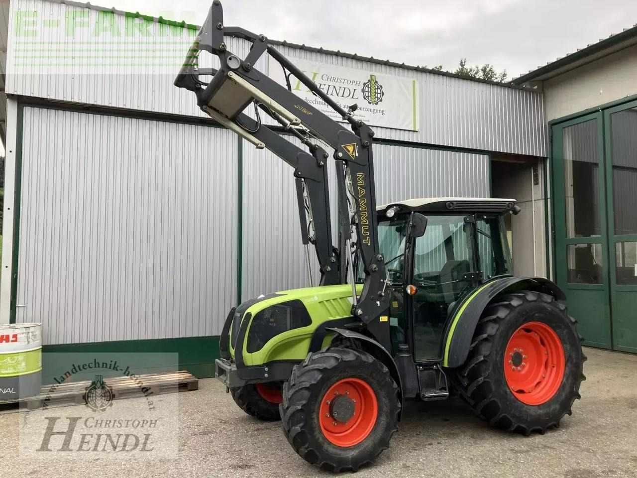 Tracteur agricole CLAAS elios 220