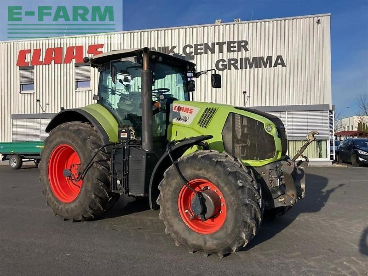 Tracteur agricole CLAAS gebr. traktor axion 830