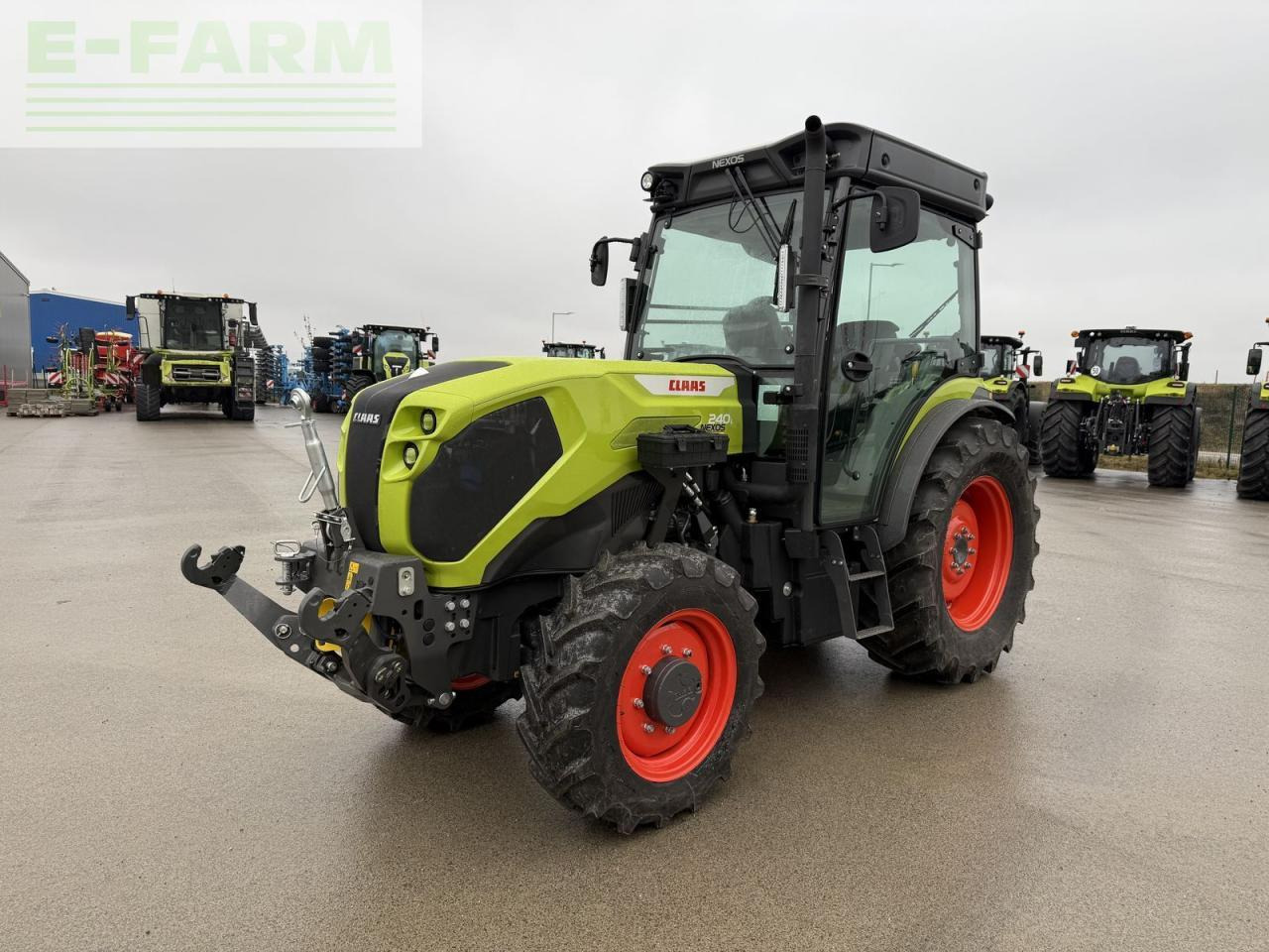 Tracteur agricole CLAAS nexos 240 l comfort