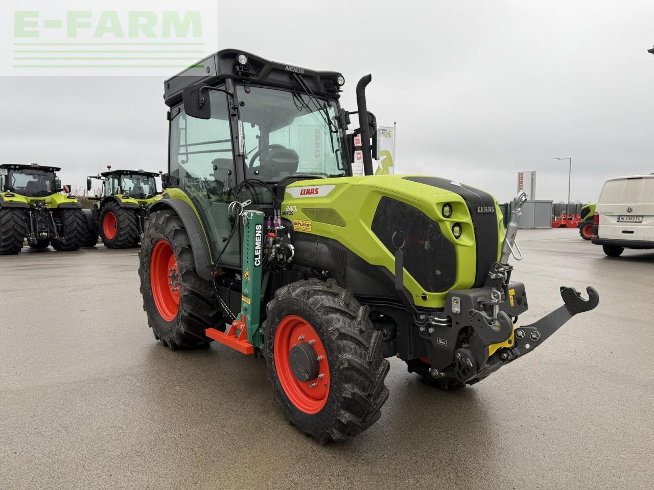 Tracteur agricole CLAAS nexos 240 l comfort