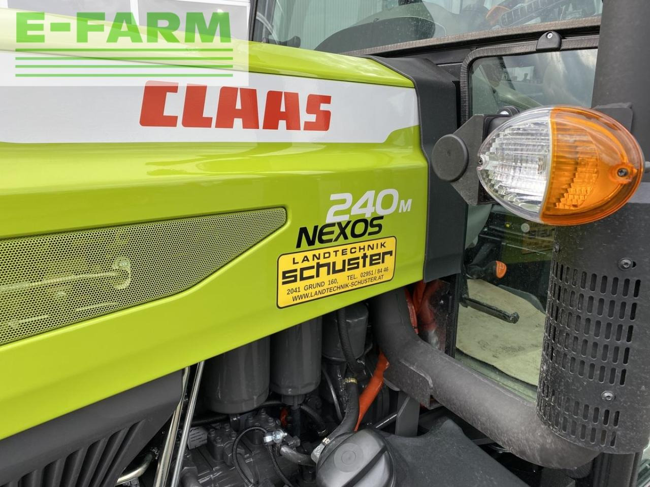 Tracteur agricole CLAAS nexos 240 m F