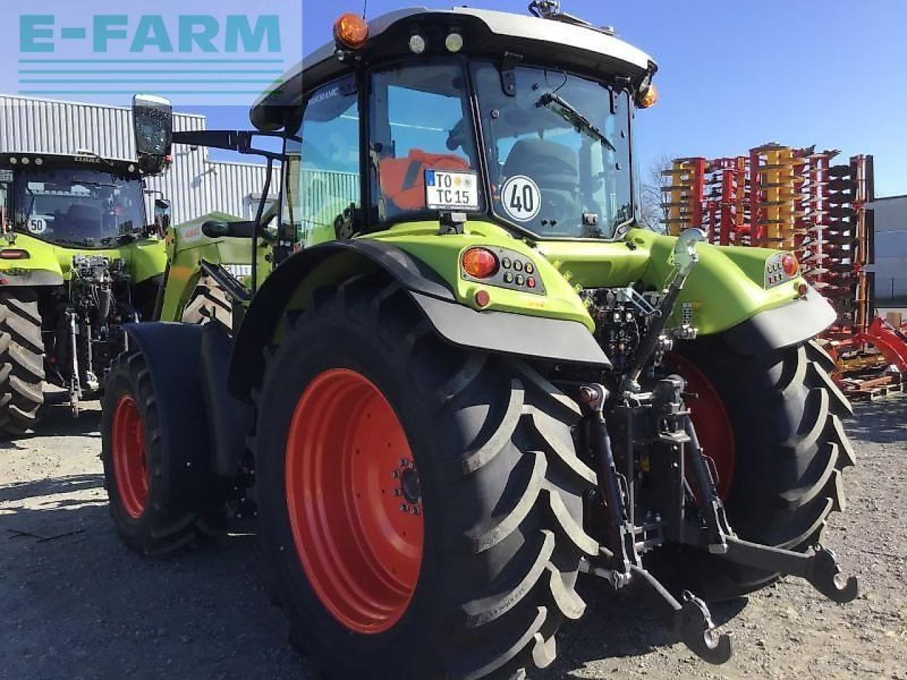 Tracteur agricole CLAAS traktor arion 470 cis+