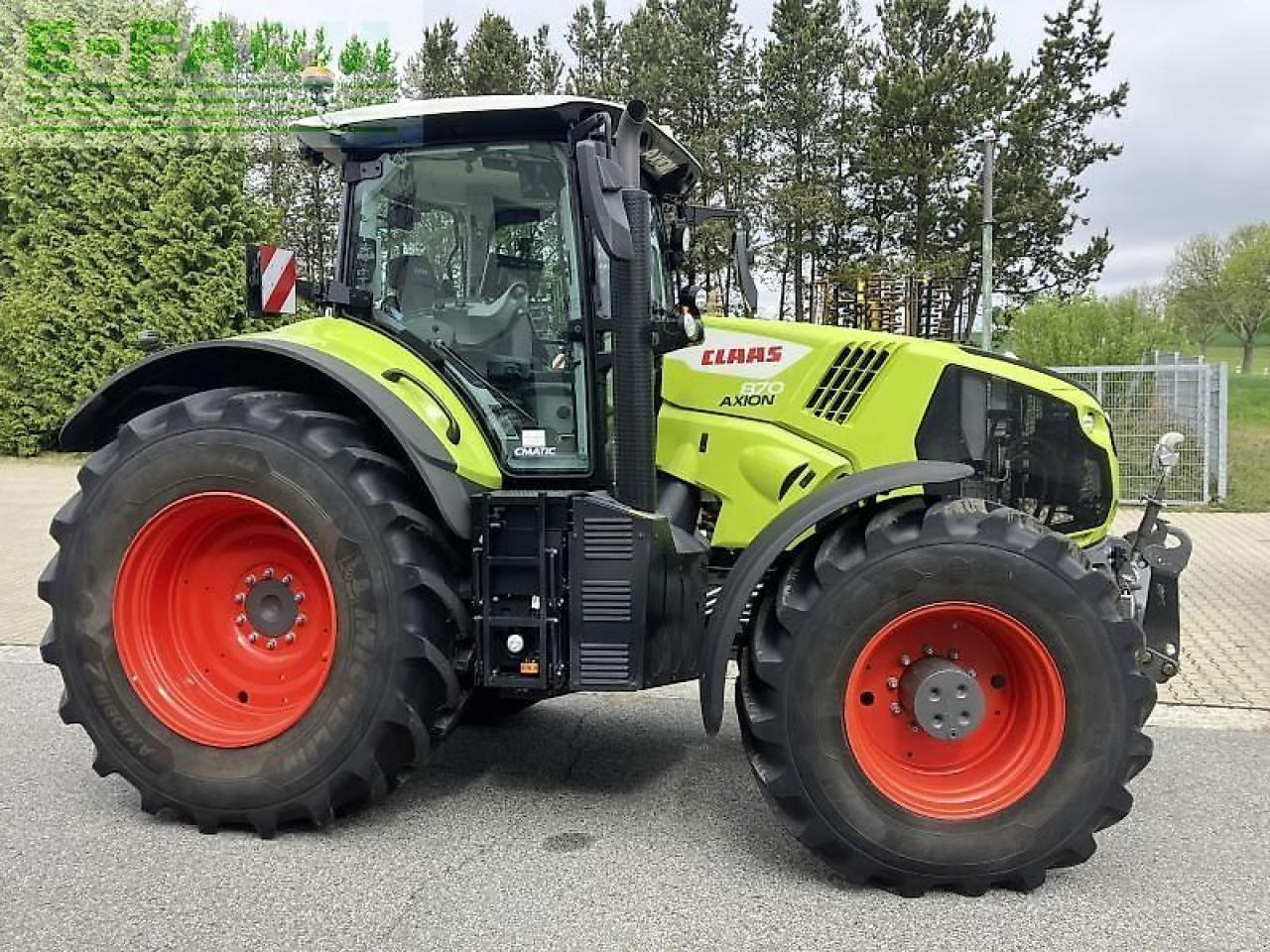 Tracteur agricole CLAAS traktor axion 870 cm cebis