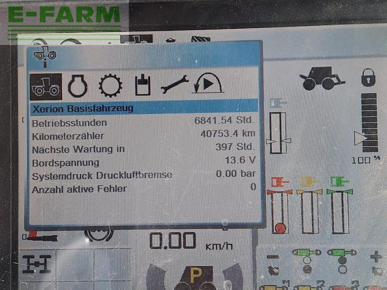Tracteur agricole CLAAS xerion 3300 trac vc TRAC VC