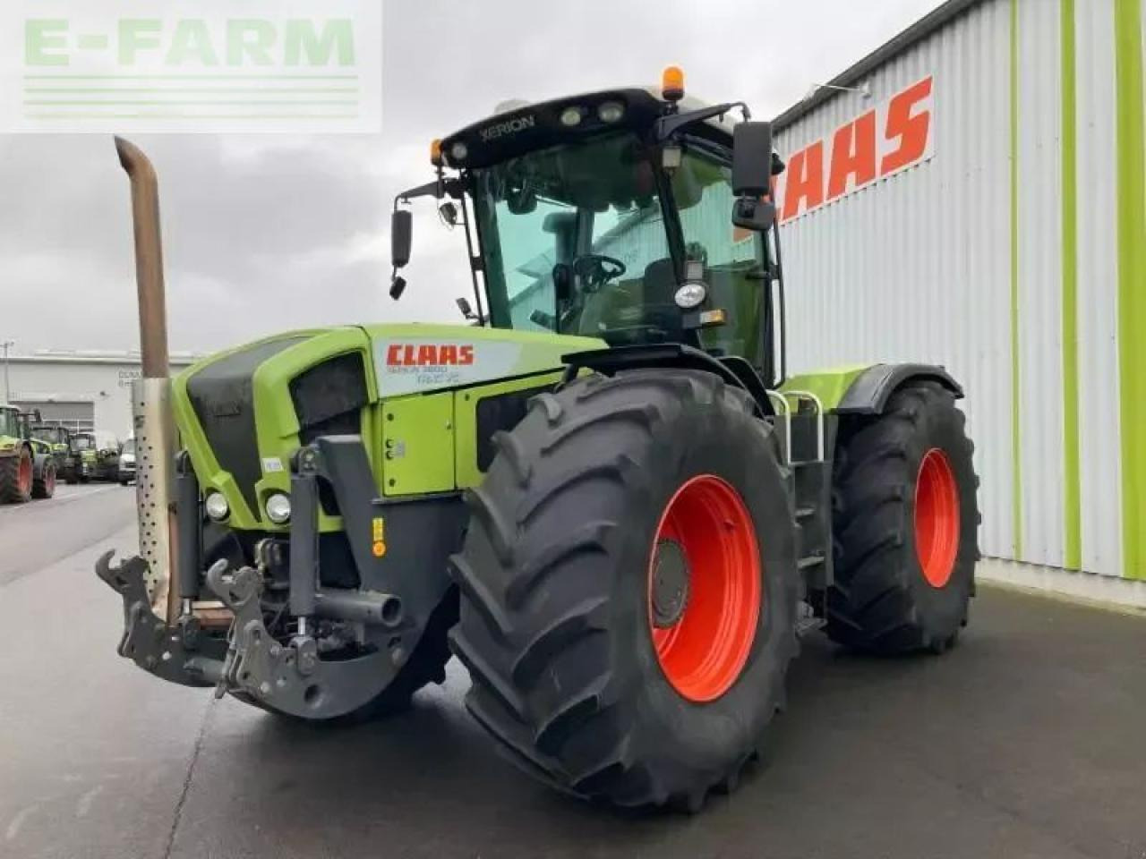 Tracteur agricole CLAAS xerion 3800 trac vc TRAC VC