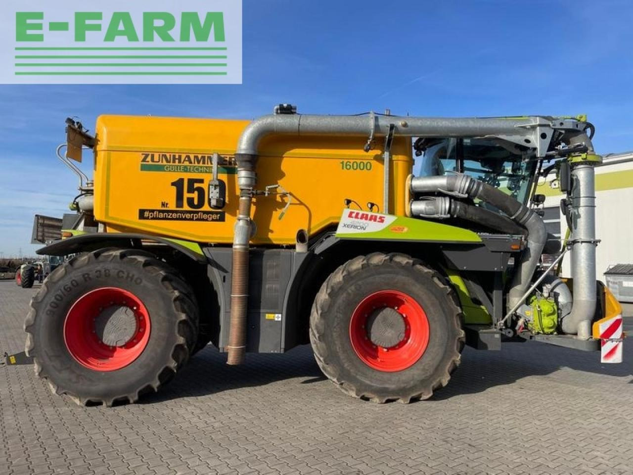 Tracteur agricole CLAAS xerion 4200 saddle trac