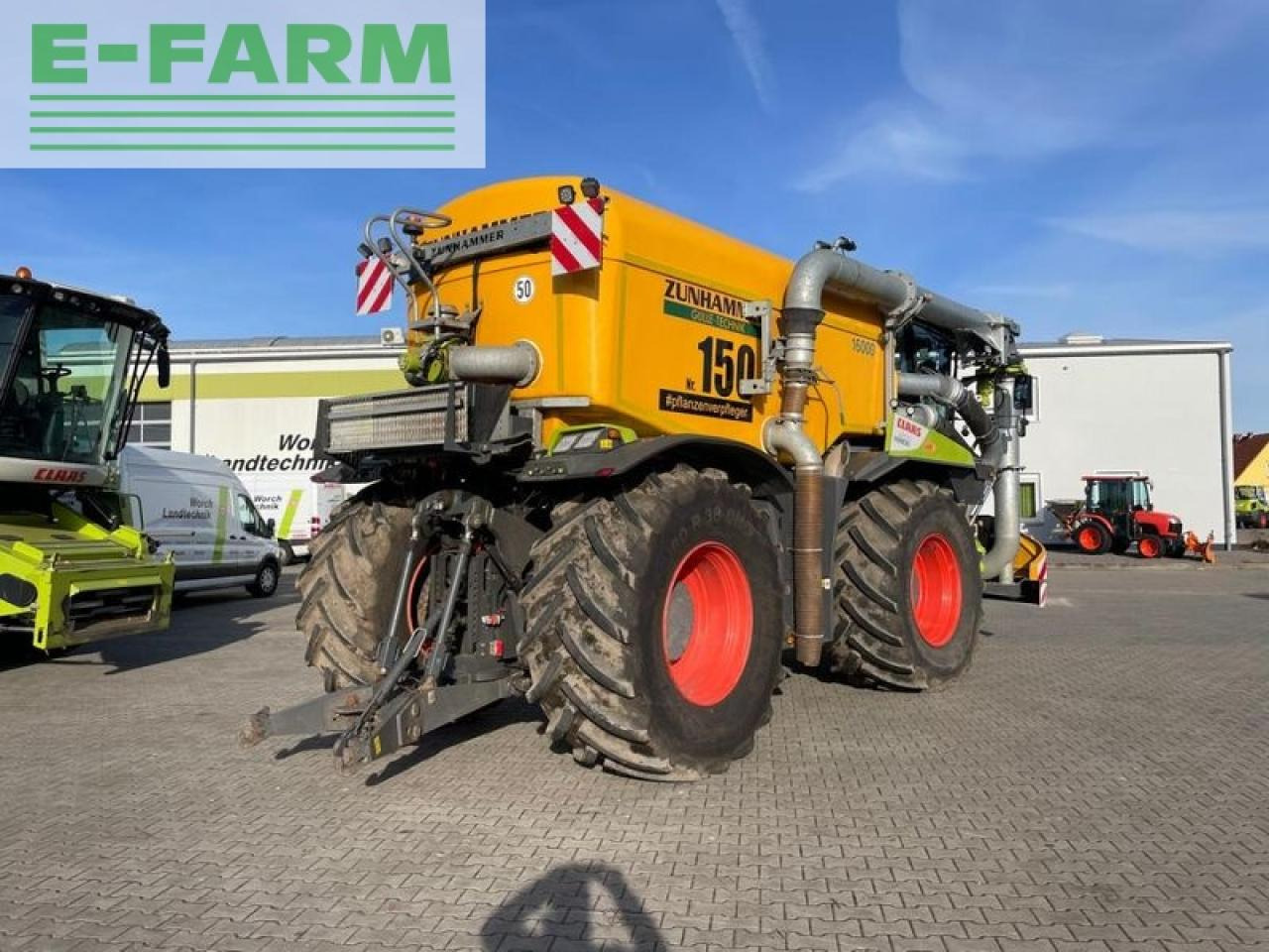 Tracteur agricole CLAAS xerion 4200 saddle trac