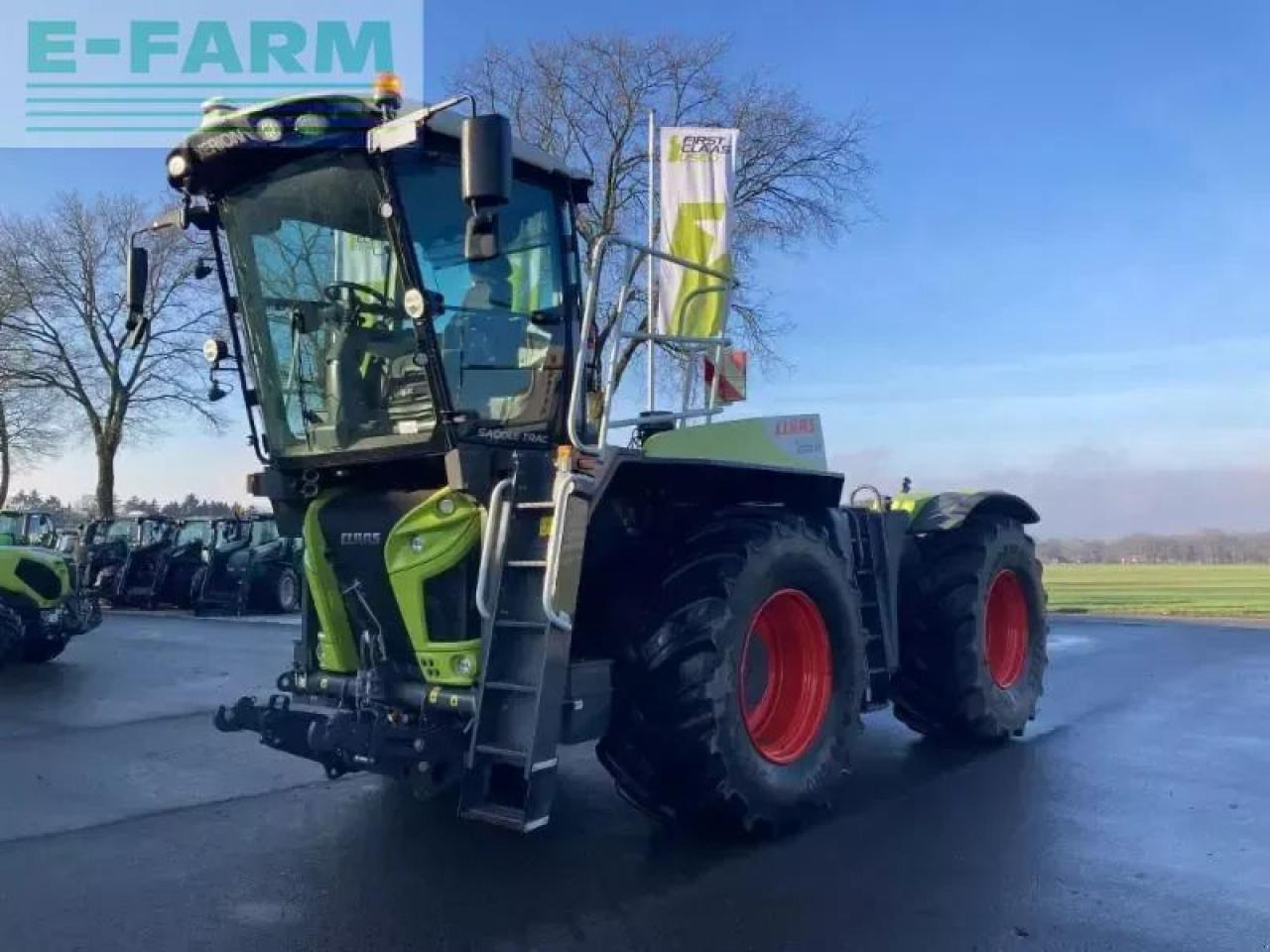 Tracteur agricole CLAAS xerion 4200 saddle trac SADDLE TRAC
