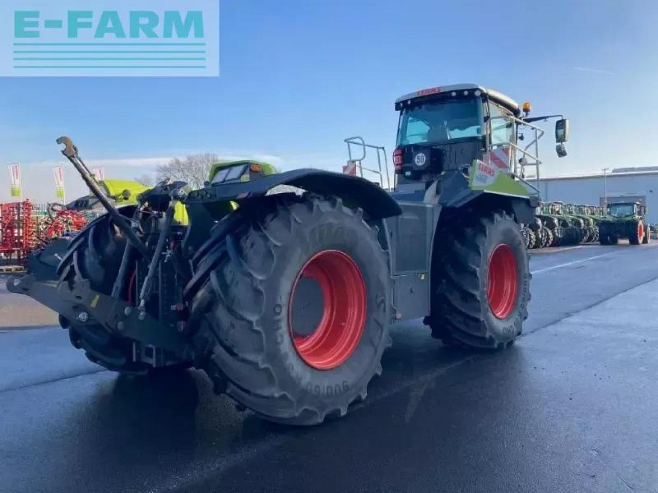 Tracteur agricole CLAAS xerion 4200 saddle trac SADDLE TRAC