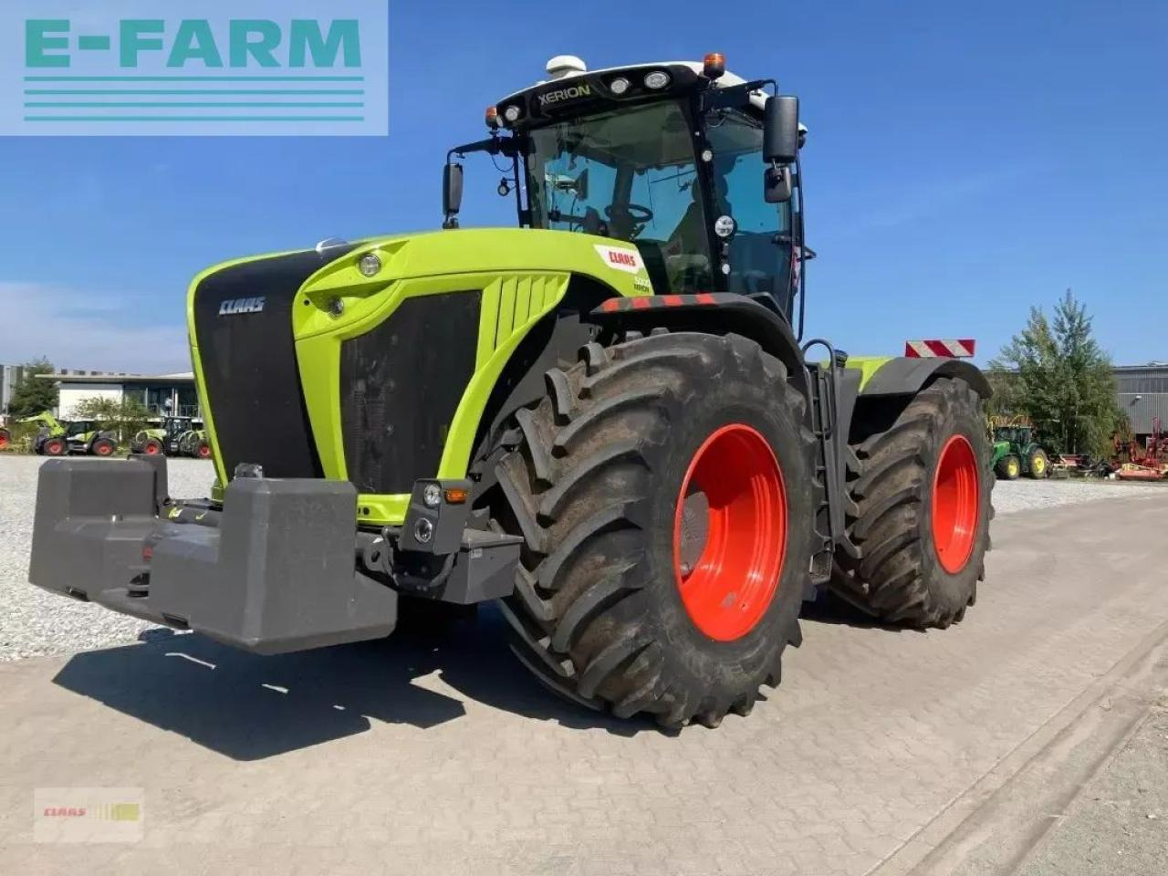 Tracteur agricole CLAAS xerion 5000 trac TRAC