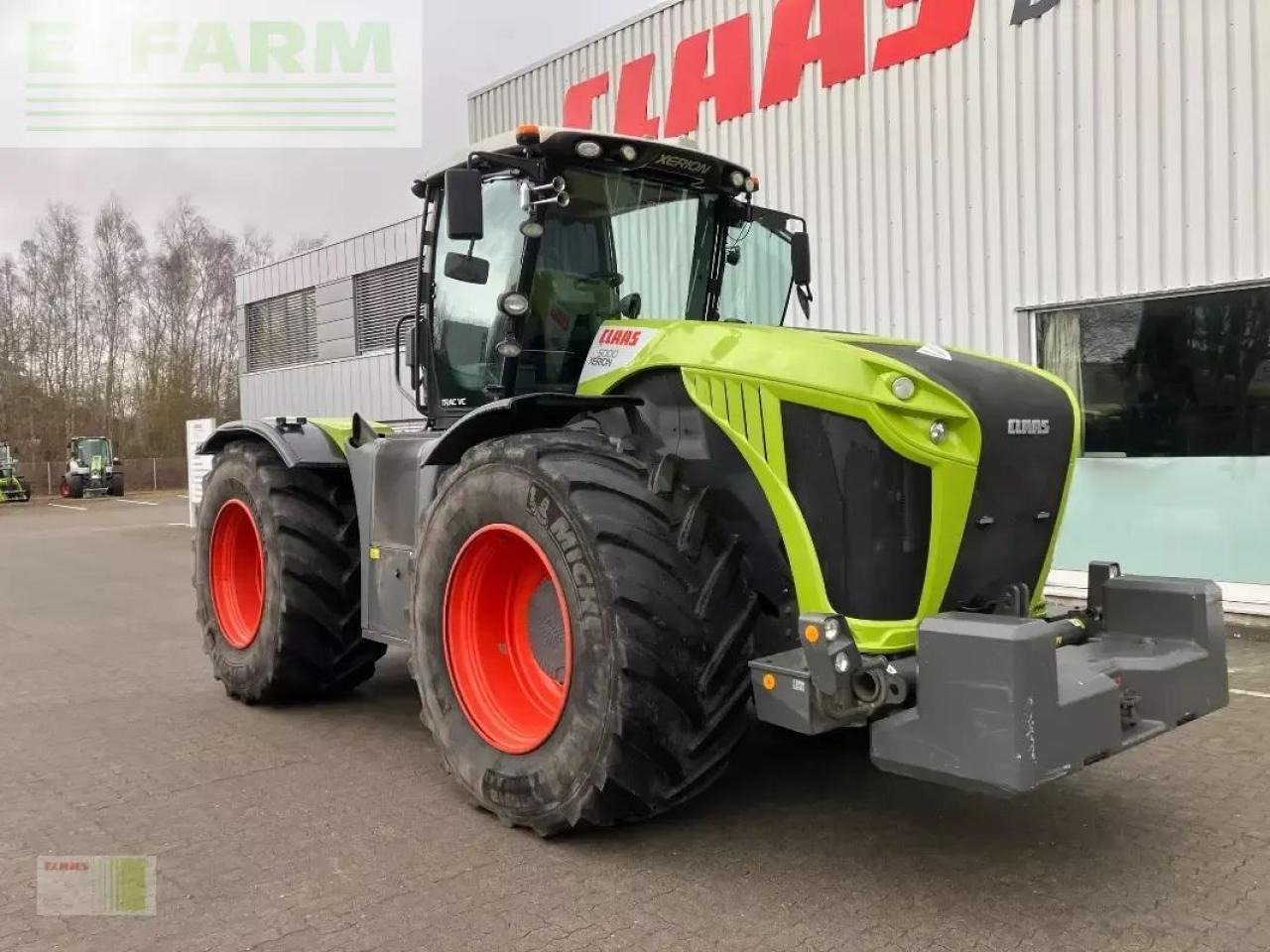 Tracteur agricole CLAAS xerion 5000 trac vc TRAC VC