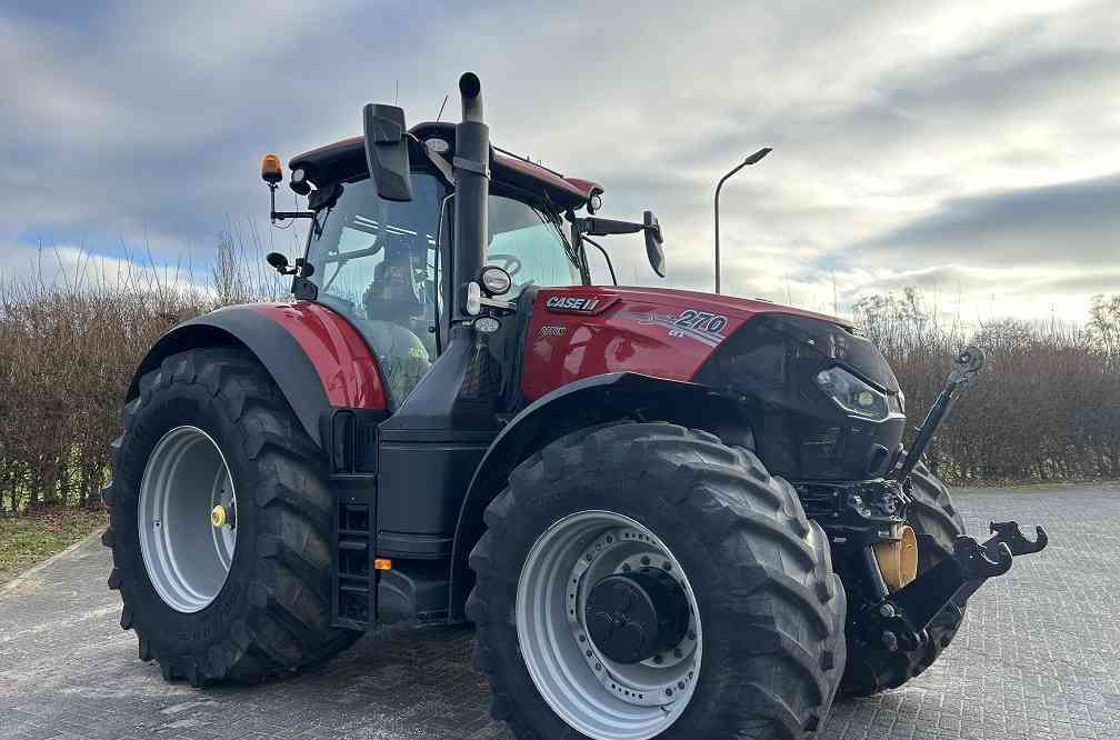 Tracteur agricole Case Optum 270 CVX als nieuw!