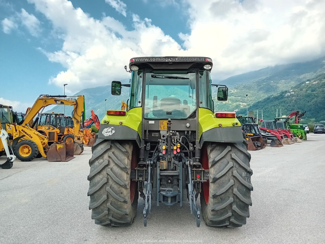 Tracteur agricole Claas ARES 547 ATZ