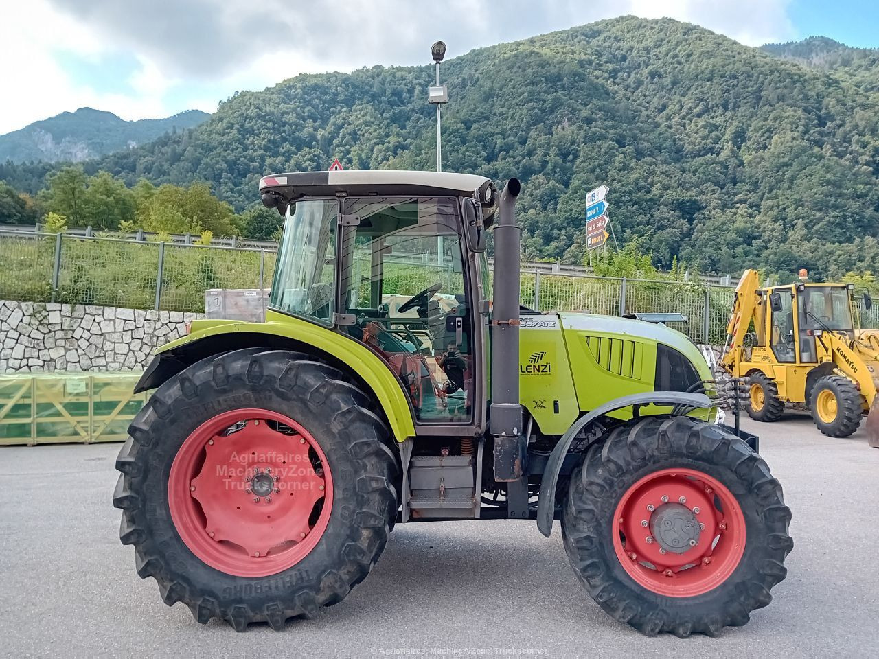 Tracteur agricole Claas ARES 547 ATZ