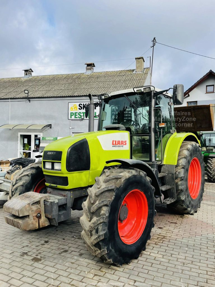 Tracteur agricole Claas ARES 656 RZ