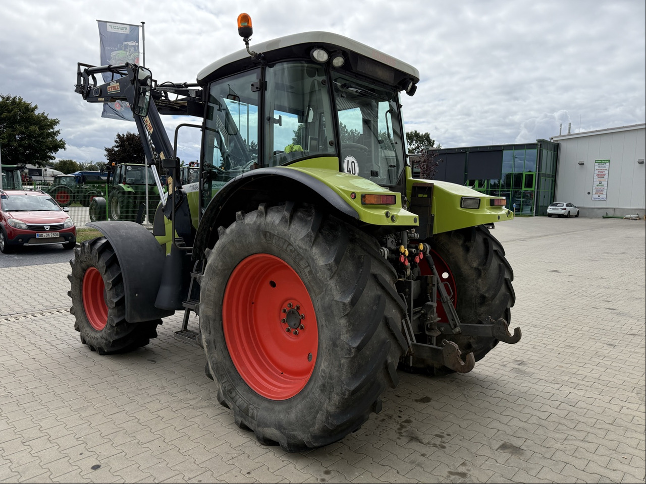 Tracteur agricole Claas Ares 657 ATZ