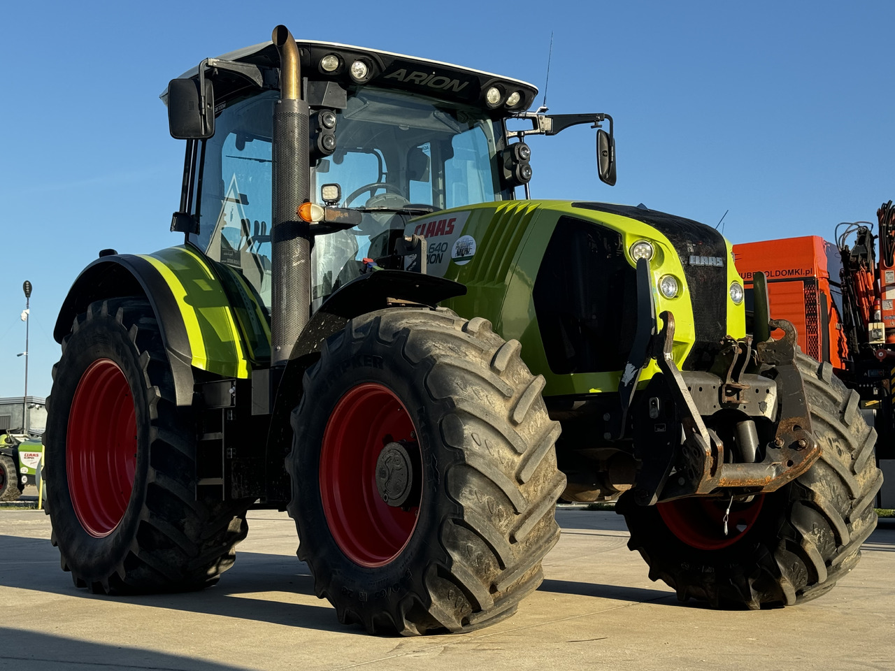 Tracteur agricole Claas Arion 640