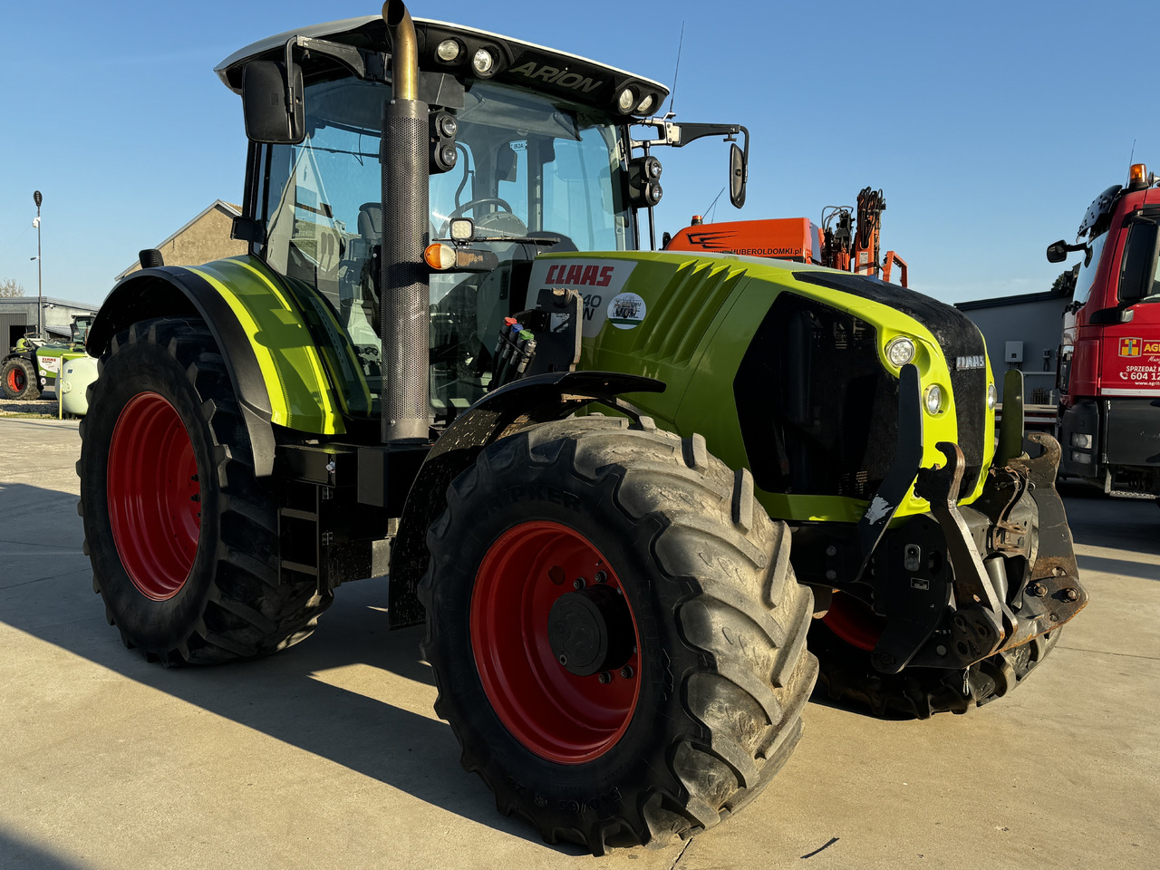 Tracteur agricole Claas Arion 640