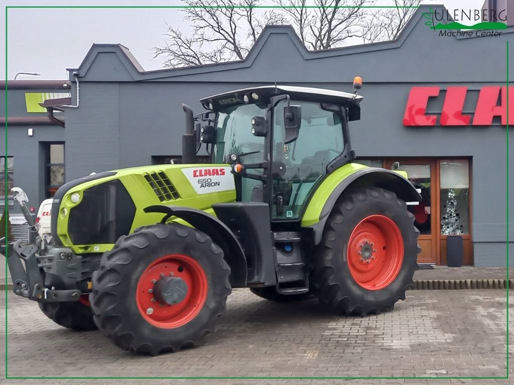 Tracteur agricole Claas Arion 650/GPS SVEAVERKEN
