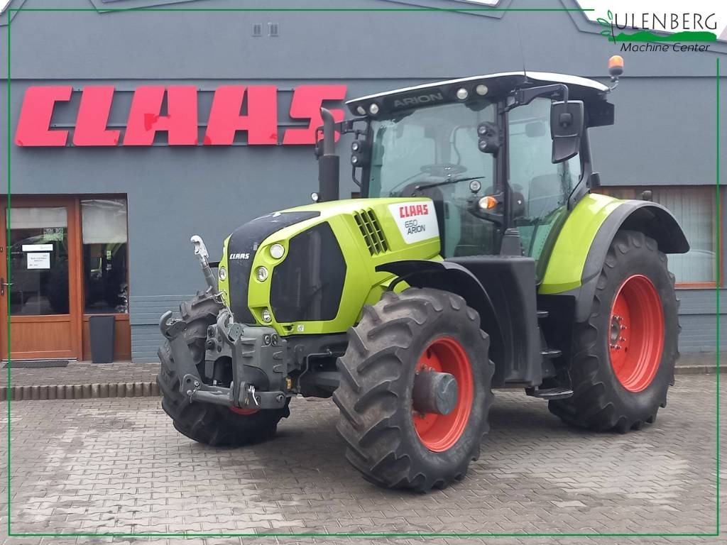 Tracteur agricole Claas Arion 650/GPS SVEAVERKEN