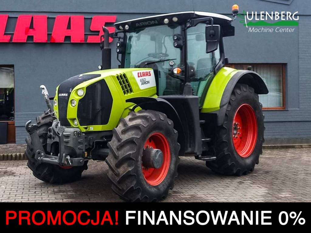 Tracteur agricole Claas Arion 650/GPS SVEAVERKEN