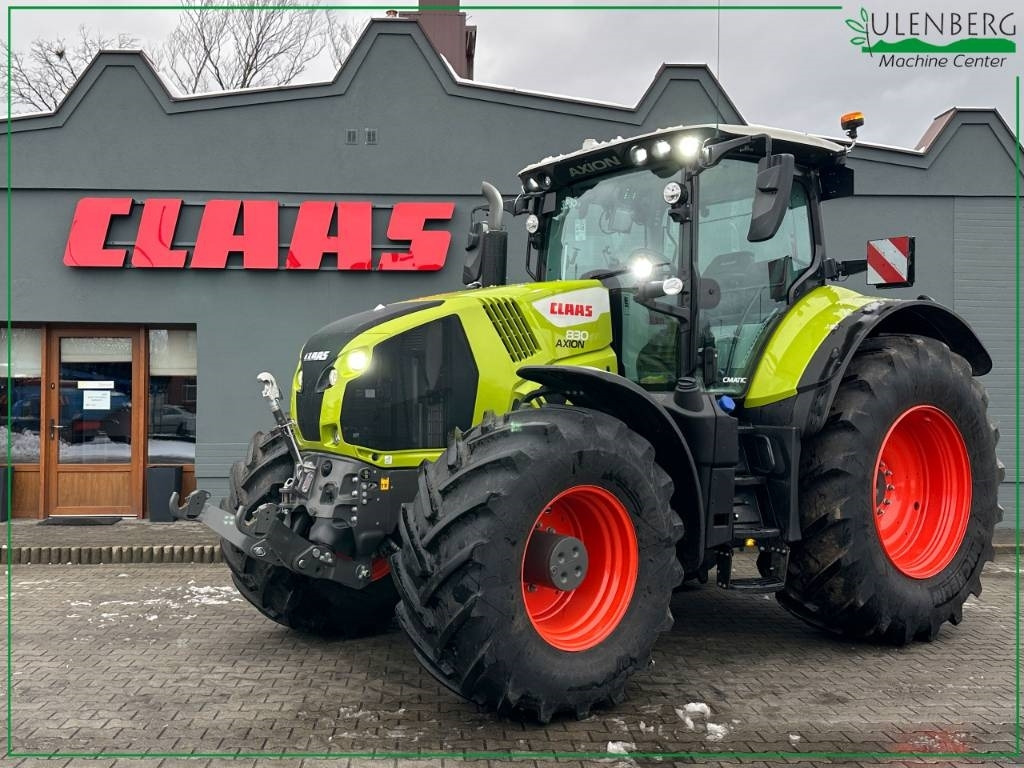 Tracteur agricole Claas Axion 830 Cmatic