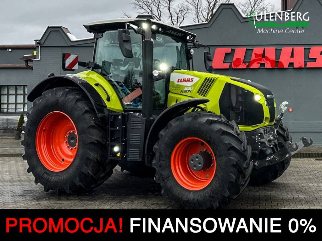 Tracteur agricole Claas Axion 830 Cmatic