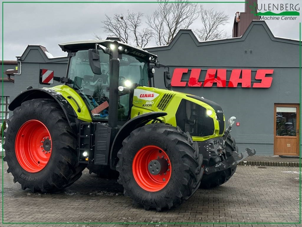 Tracteur agricole Claas Axion 830 Cmatic