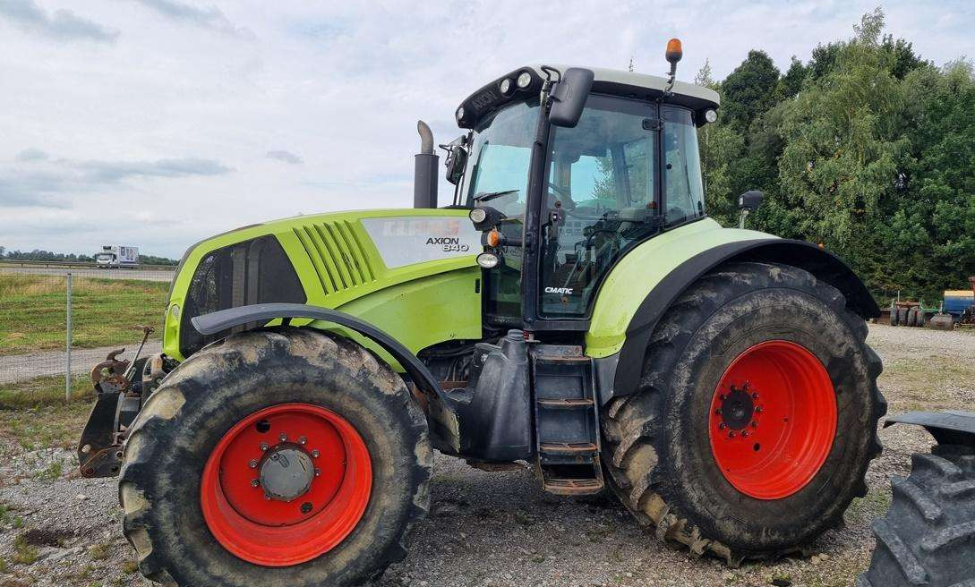 Tracteur agricole Claas Axion 840